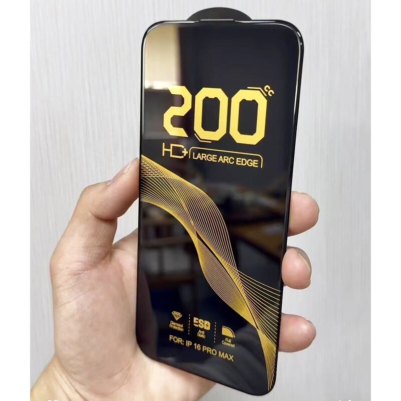 Screen Protector Manufacturer - OEM/ODM 200CC Large ARC 9H HD Tempered