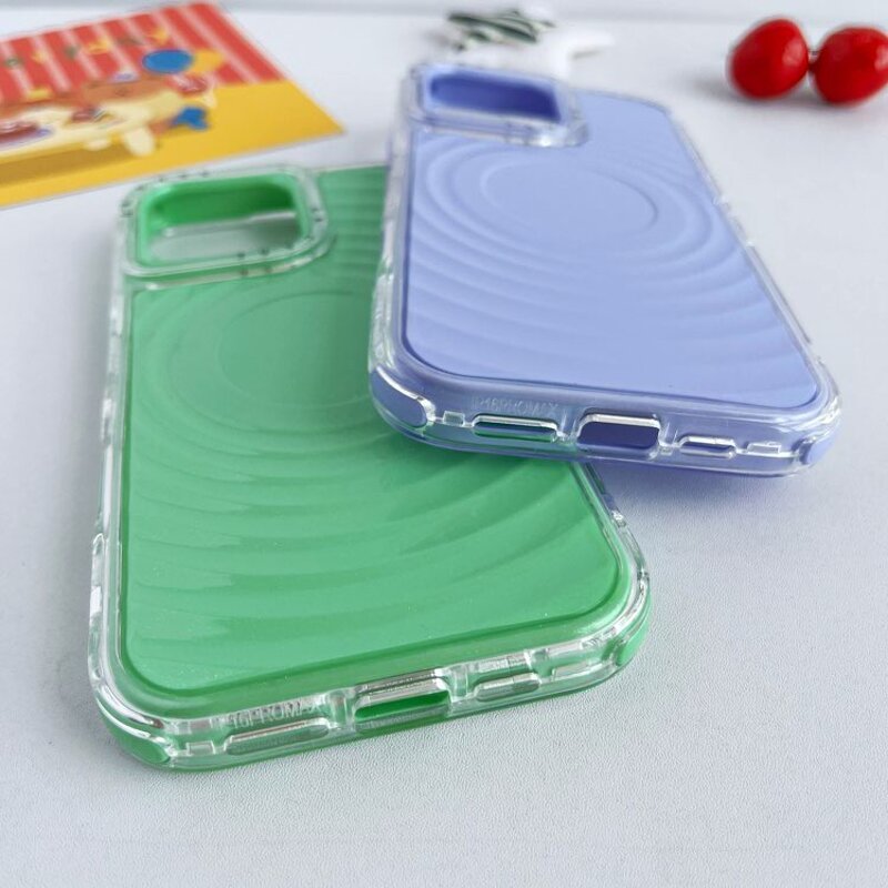 Phone Case Manufacturer - OEM/ODM Magnetic Tpu Shockproof Ripple Wave