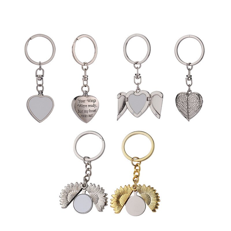 Keychain Manufacturer - OEM/ODM Wing Sublimation Custom Photo Print Logo