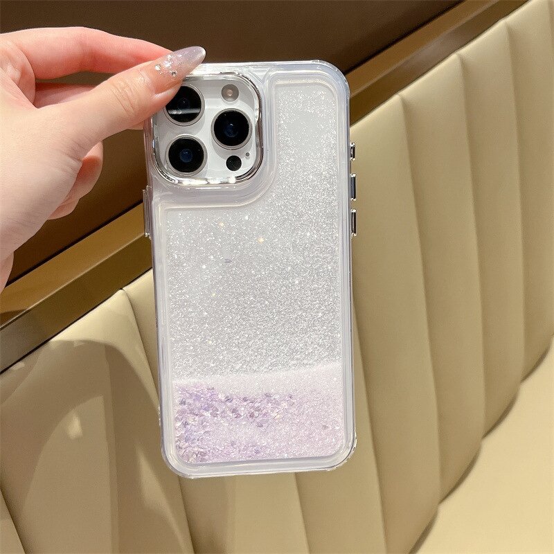 Phone Case Manufacturer - OEM/ODM Quicksand Electroplating Camera Frame