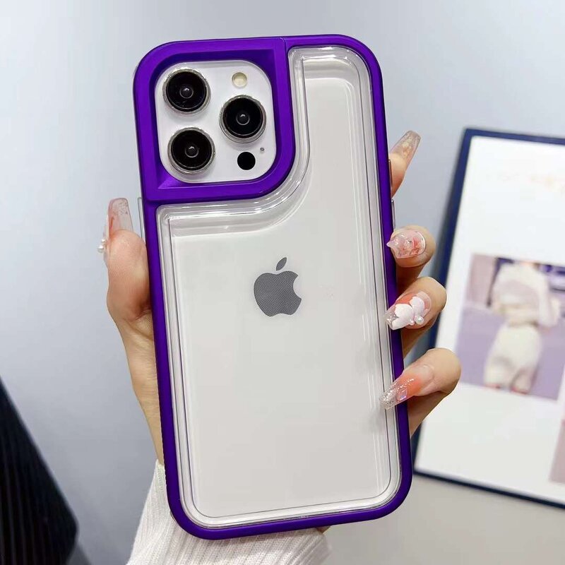 Phone Case Manufacturer - OEM/ODM Protective TPU +PC Dual Color for Motorola