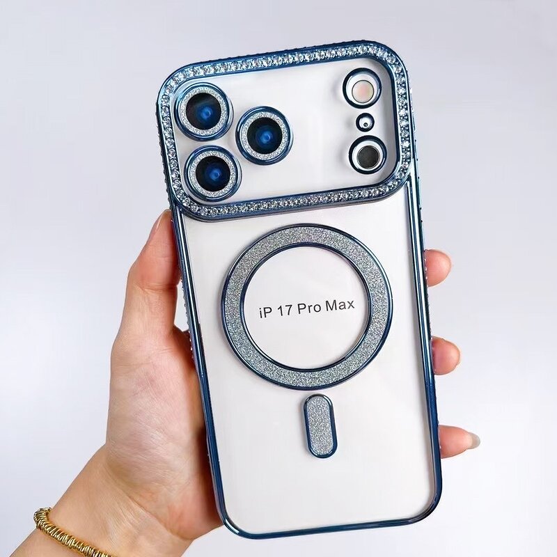 Phone Case Manufacturer - OEM/ODM Diamond Glitter Electroplated TPU Wireless