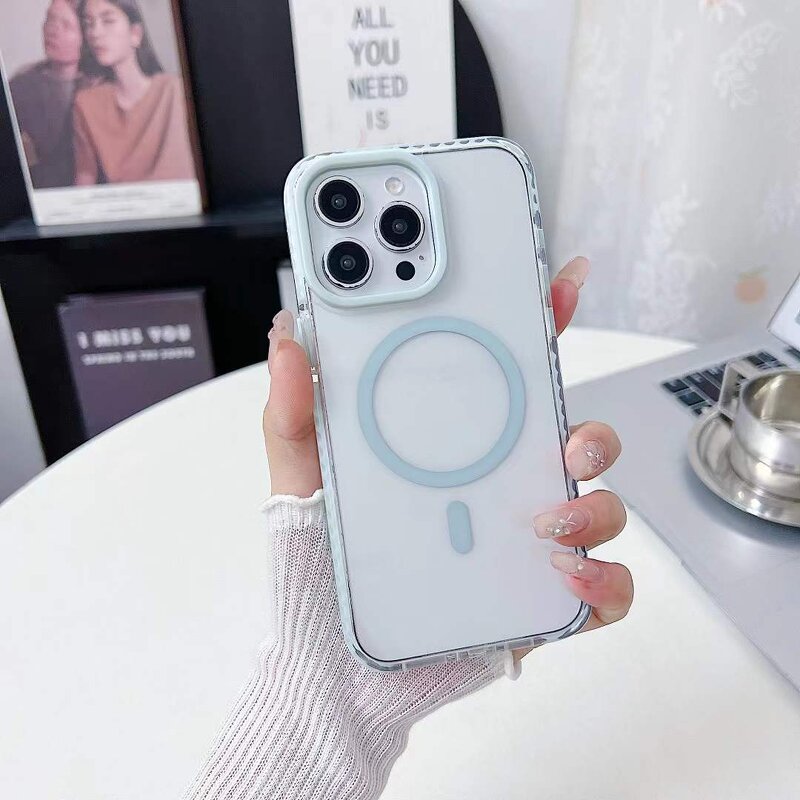 Phone Case Manufacturer - OEM/ODM Candy Color Anti slip Frame for Iphone 17