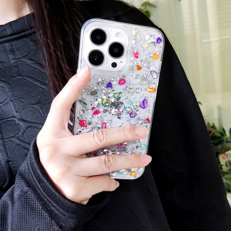 Phone Case Manufacturer - OEM/ODM GEL Glitter Shockproof Transparent Tpu