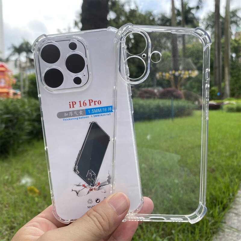 Phone Case Manufacturer - OEM/ODM Four Corners Anti-Fall Transparent TPU