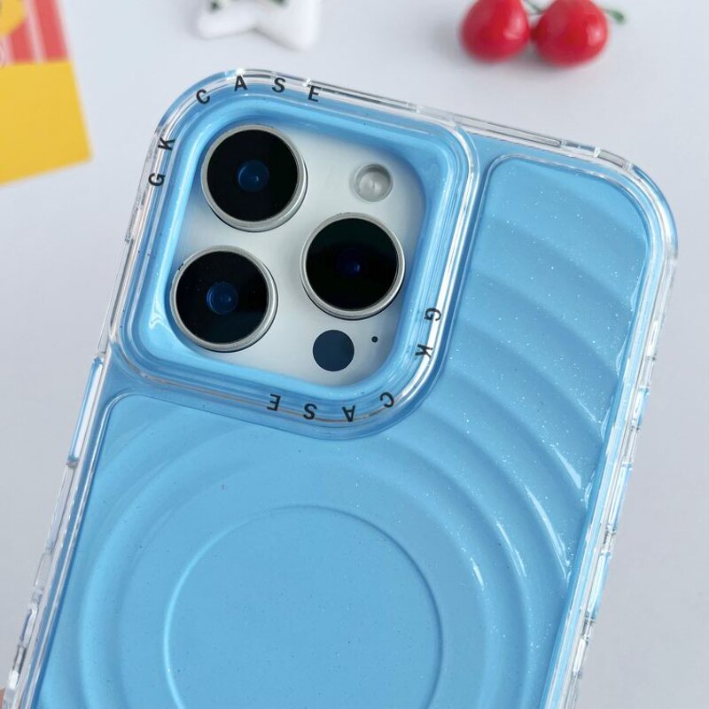 Phone Case Manufacturer - OEM/ODM Magnetic Tpu Shockproof Ripple Wave