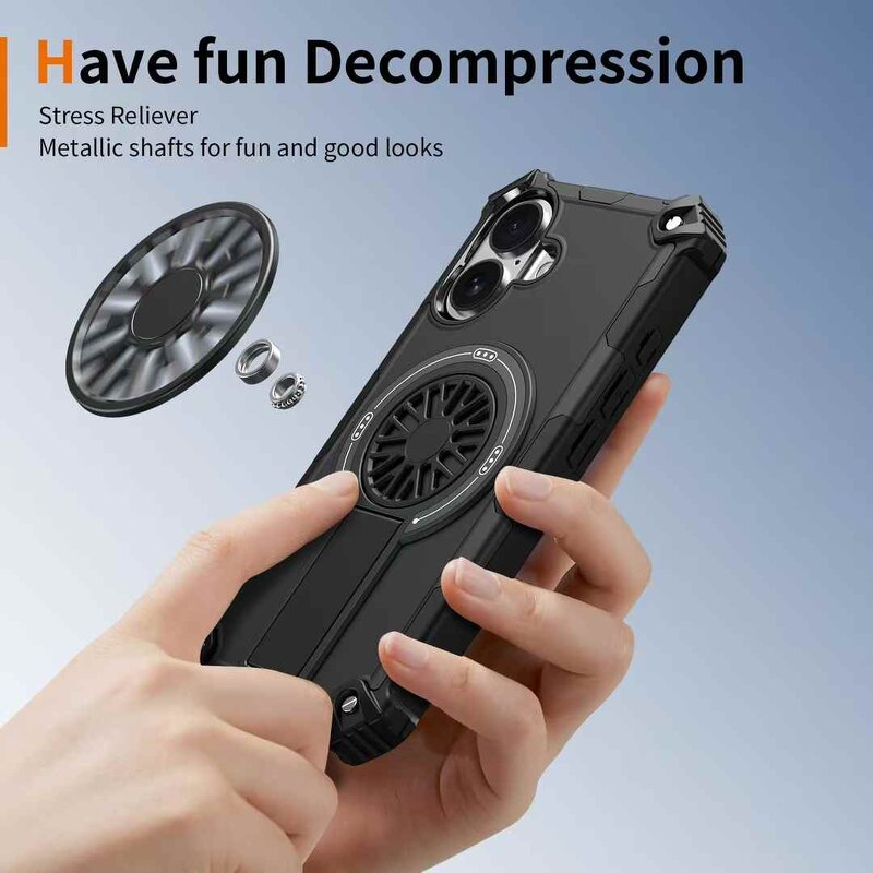 Phone Case Manufacturer - OEM/ODM 2025 New Design Spinning Gyro Magnetic