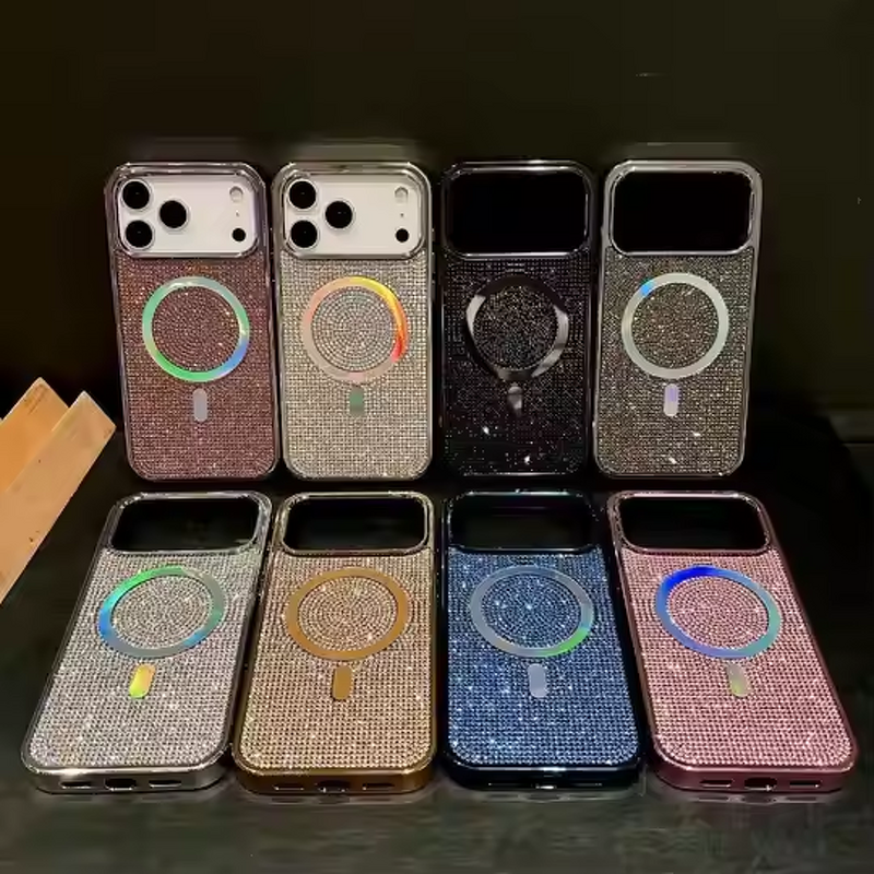 Phone Case Manufacturer - OEM/ODM Luxury Glitter for iPhone 17 Magnetic
