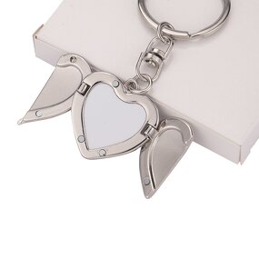 Keychain Manufacturer - OEM/ODM Wing Sublimation Custom Photo Print Logo