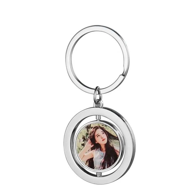 Keychain Manufacturer - OEM/ODM Hot Sales Sublimation Blank Metal Rotating