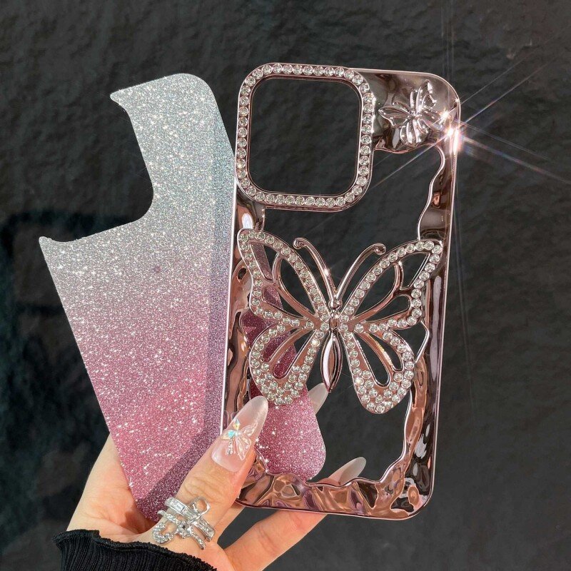Phone Case Manufacturer - OEM/ODM Luxury Electroplate Glitter 3D Soft TPU