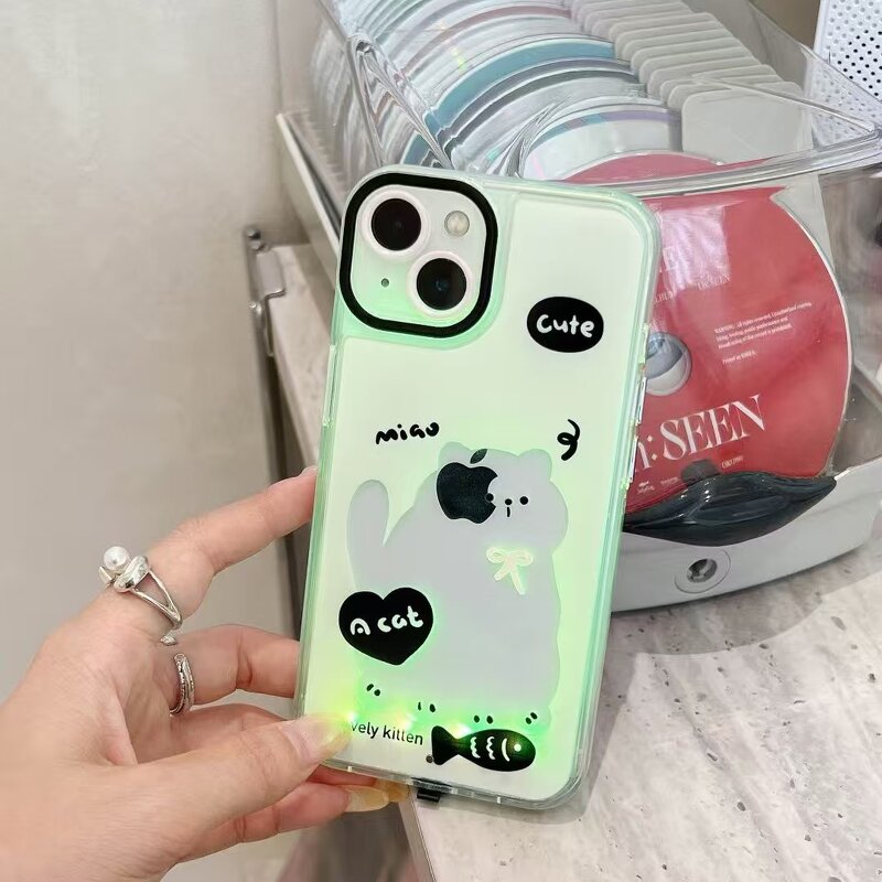Phone Case Manufacturer - OEM/ODM Castle Calling LED Bling Glitter Hard
