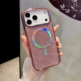 Phone Case Manufacturer - OEM/ODM Luxury Glitter for iPhone 17 Magnetic