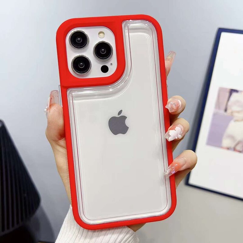 Phone Case Manufacturer - OEM/ODM Protective TPU +PC Dual Color for Redmi