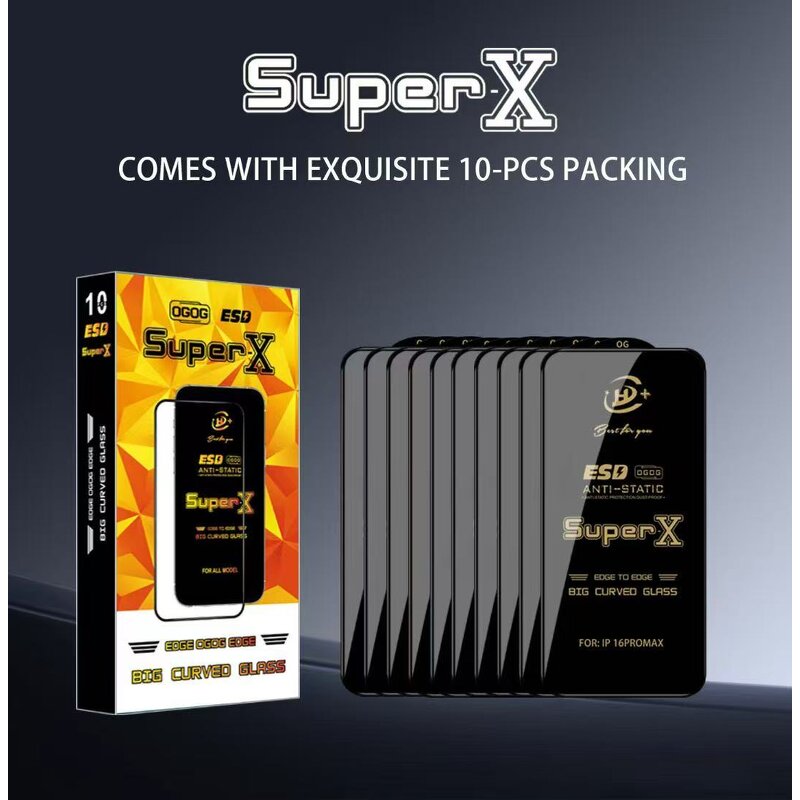 Screen Protector Manufacturer - OEM/ODM ESD Super X Tempered Glass