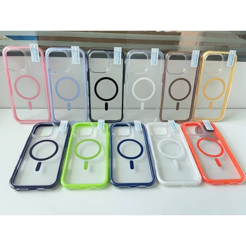 Phone Case Manufacturer - OEM/ODM Air Cushion Transparent Magnetic for Samsung