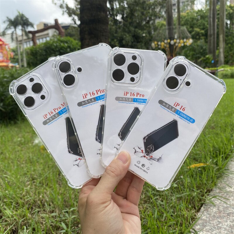 Phone Case Manufacturer - OEM/ODM Four Corners Anti-Fall Transparent TPU