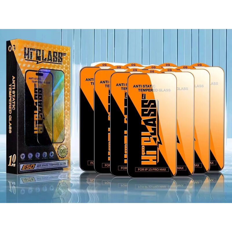 Screen Protector Manufacturer - OEM/ODM Anti Static OG Tempered Glass Hi