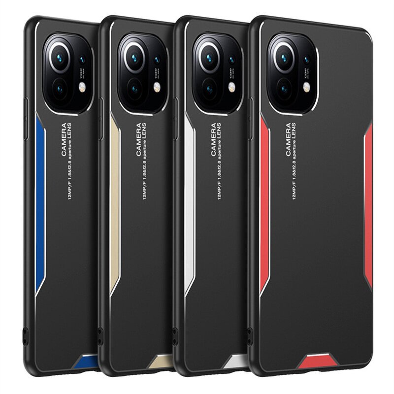 Phone Case Manufacturer - OEM/ODM Shockproof Metal Back Soft Frame