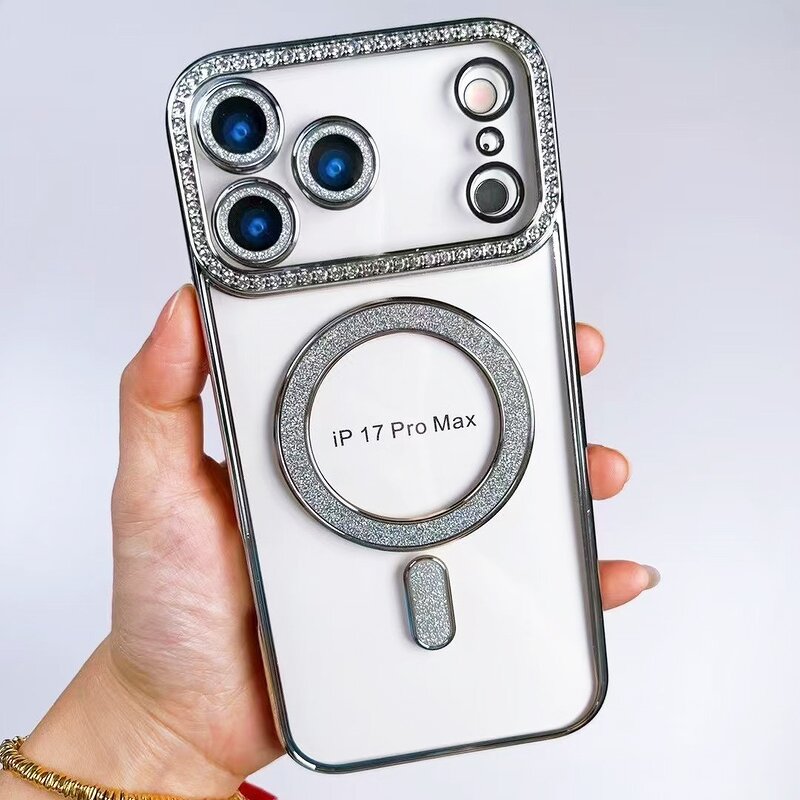 Phone Case Manufacturer - OEM/ODM Diamond Glitter Electroplated TPU Wireless