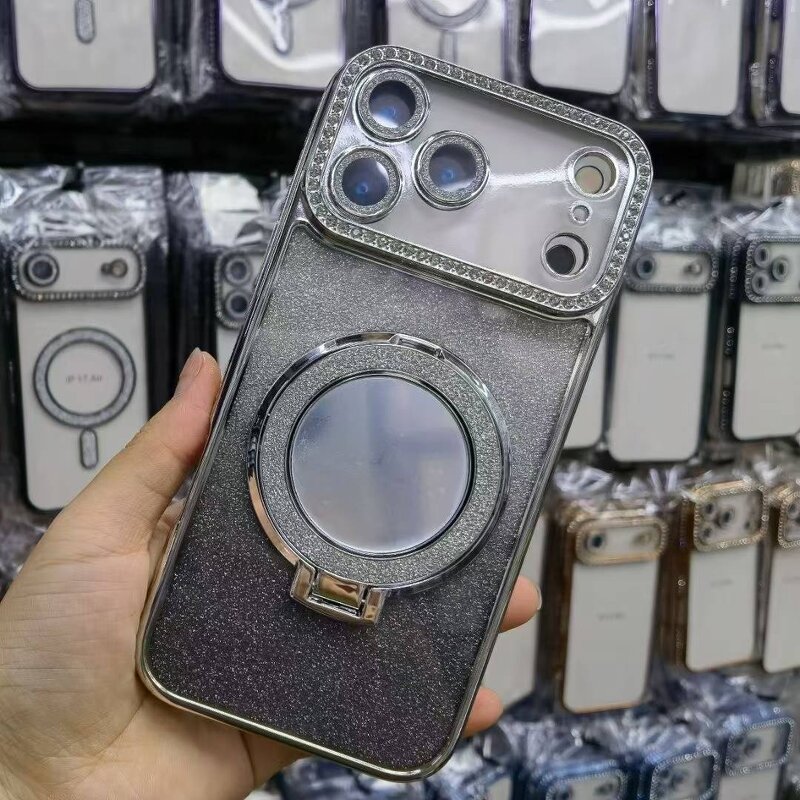 Phone Case Manufacturer - OEM/ODM Luxury Plating Gradient Glitter Shockproof