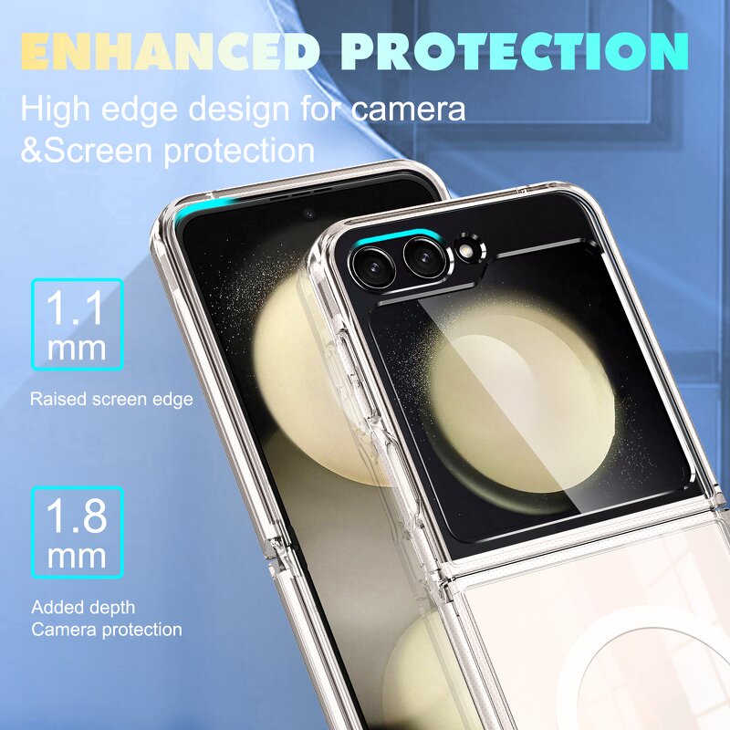 Phone Cover Manufacturer - OEM/ODM 2025 Transparent Hard for Z Flip 7