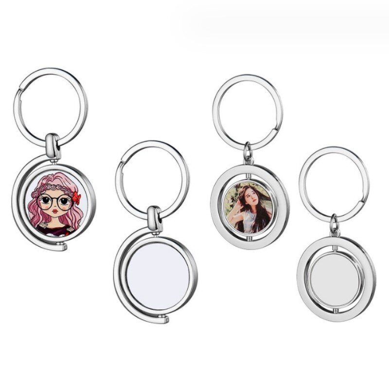 Keychain Manufacturer - OEM/ODM Hot Sales Sublimation Blank Metal Rotating