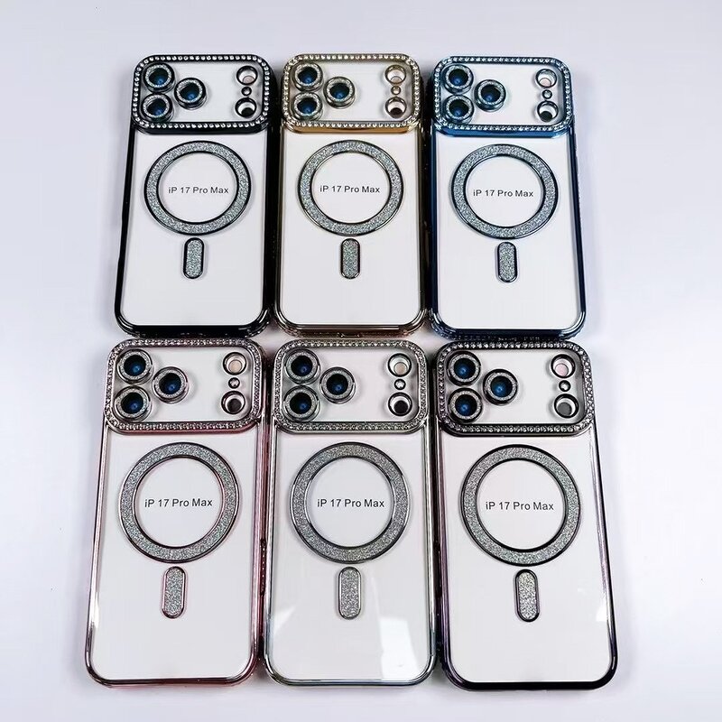 Phone Case Manufacturer - OEM/ODM Diamond Glitter Electroplated TPU Wireless