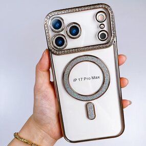 Phone Case Manufacturer - OEM/ODM Diamond Glitter Electroplated TPU Wireless