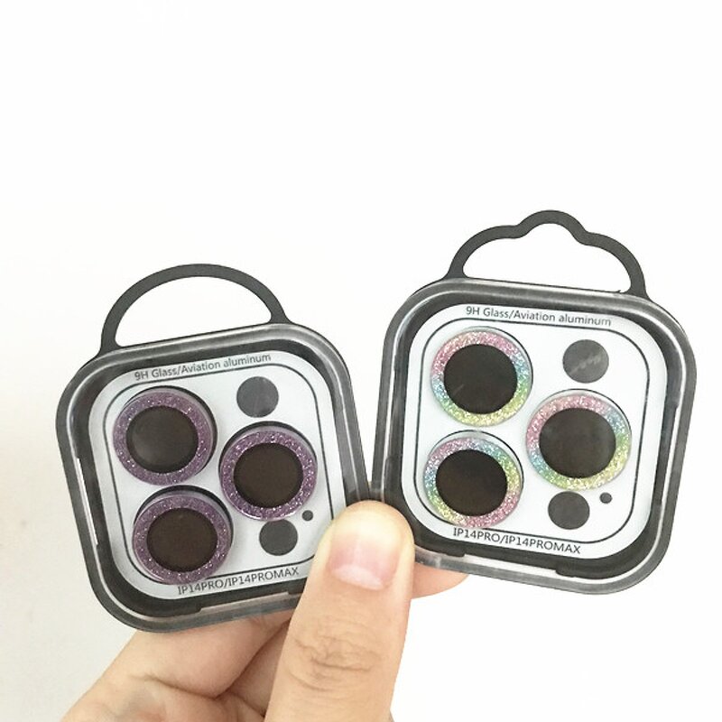 Camera Lens Screen Protector Manufacturer - OEM/ODM Colorful Glitter Diamond