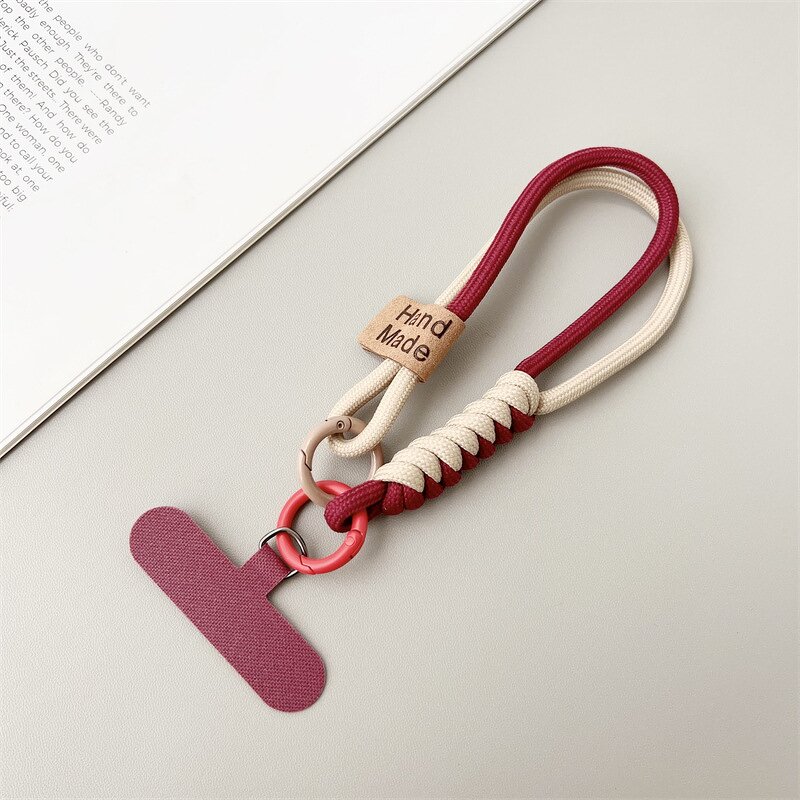 Phone Lanyard Manufacturer - OEM/ODM Simple Candy Colors Nylon Anti-lost