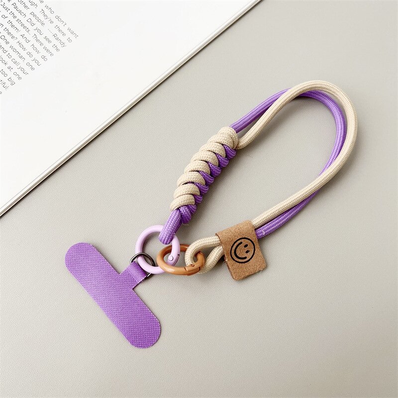 Phone Lanyard Manufacturer - OEM/ODM Simple Candy Colors Nylon Anti-lost