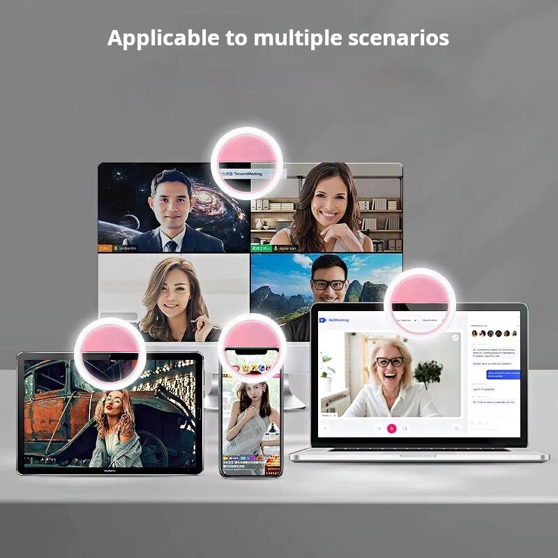 Selfie Light Manufacturer - OEM Custom Clip On Tripod with Rechargeable