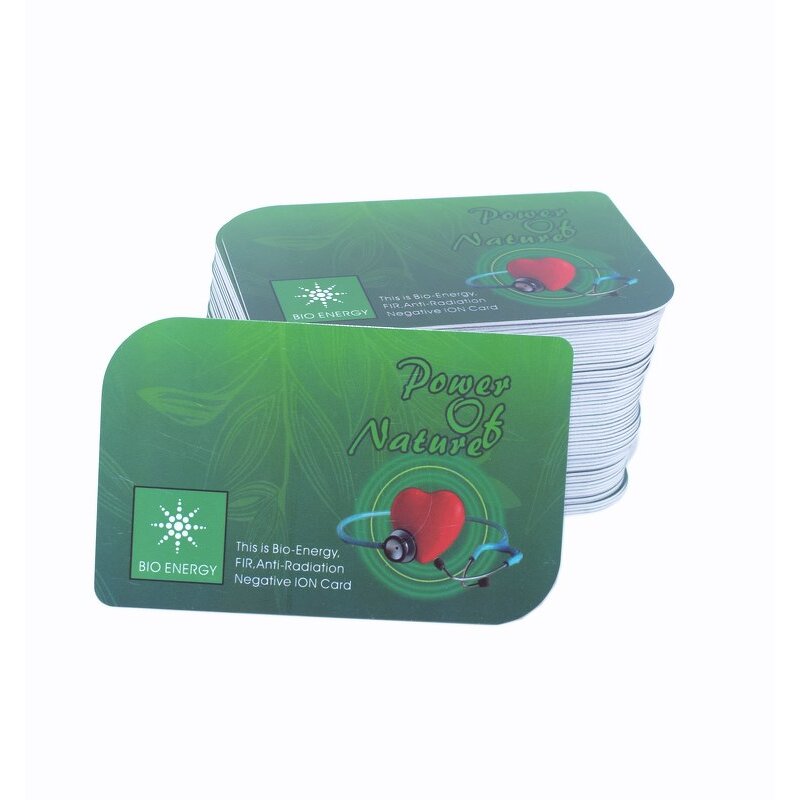Custom Nano Health Card Supplier - Quantum Bio Negative Ions Scalar Japanese Tech