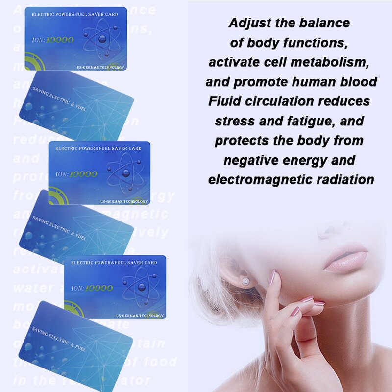 Negative Ion Quantum Energy Card Supplier - Terahertz Energy Saving Biological Nano