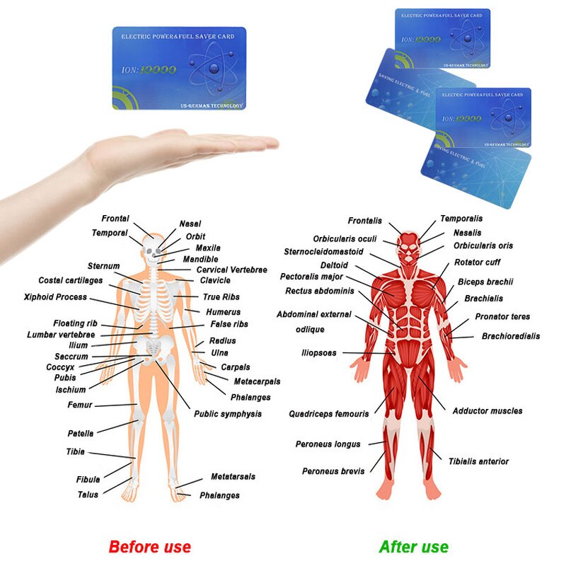 Negative Ion Quantum Energy Card Supplier - Terahertz Energy Saving Biological Nano