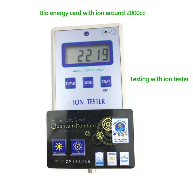 High Quality Negative Ion Card Manufacturer - Factory Wholesales Latest Scalar 3000