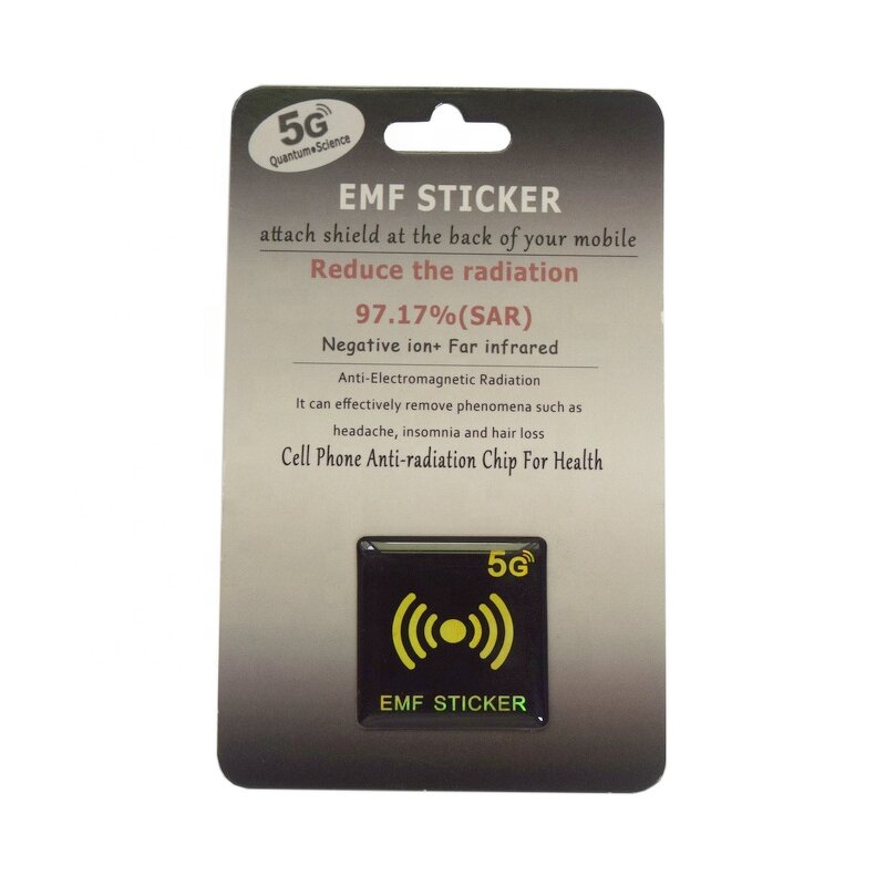 Anti-Radiation Quantum Shield Supplier - 5G Blocker EMF Sticker Waterproof PVC PC