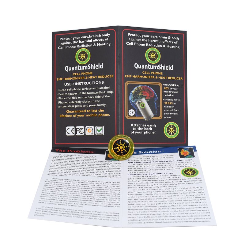 Quantum Science Energy Sticker Factory - Mobile Phone 5G Anti Radiation Chip