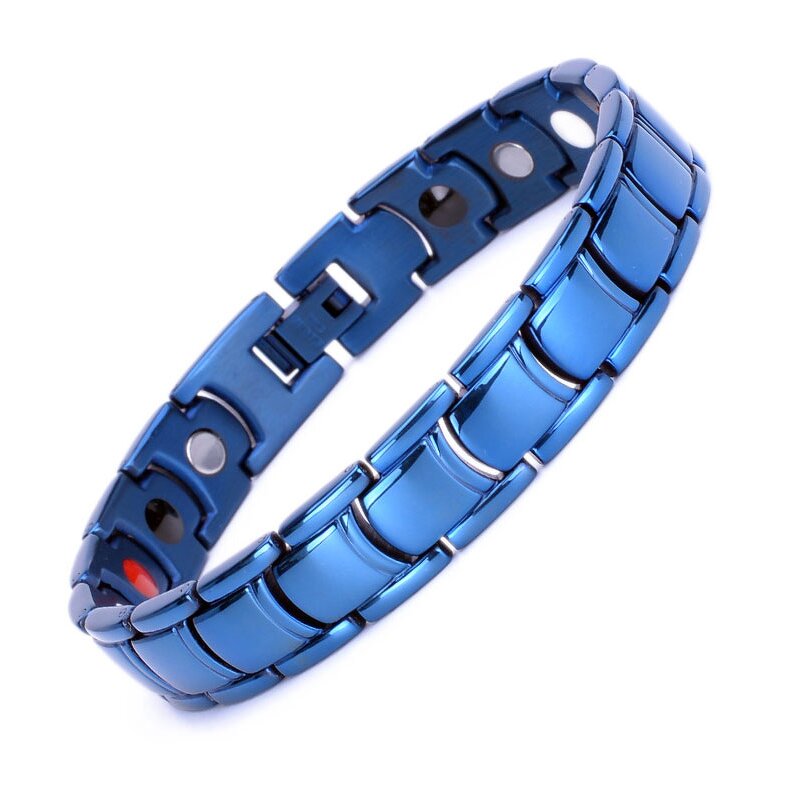 Couple Bracelet Supplier - Stainless Steel Blue Lover Pair Women Bangle Jewelry