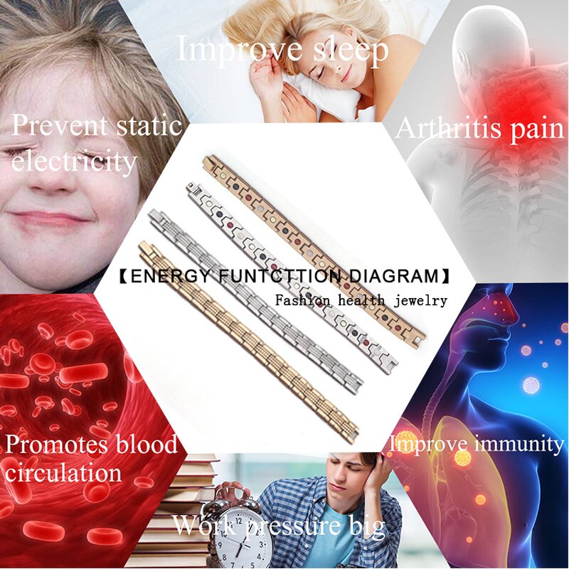 Magnetic Bracelet Manufacturer - Custom Engraved 316L Surgical Stainless Steel