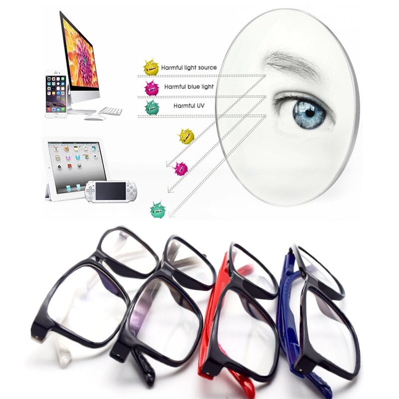Anti Blue Light Glasses Supplier - High Quality Negative Ion for Computer Men Women