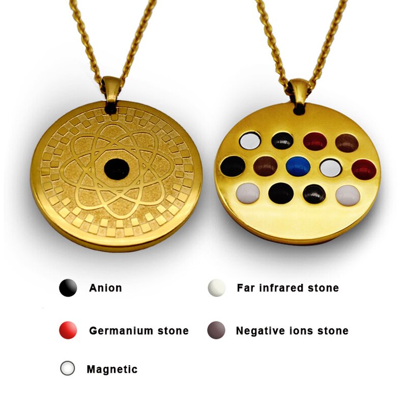 Stainless Steel Quantum Pendant Factory - Far Infrared 4 in 1 Japanese Technology