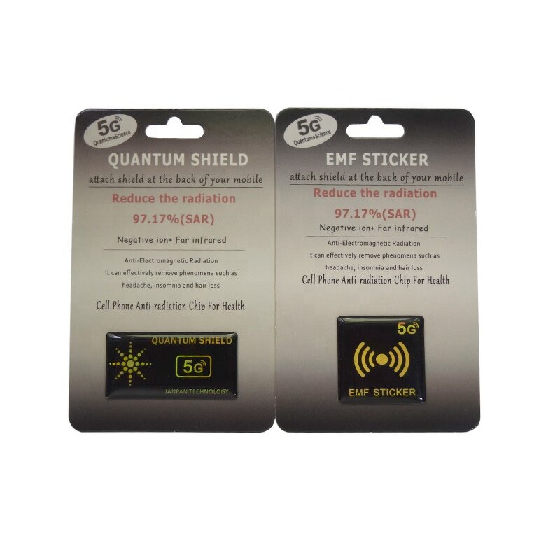 Anti-Radiation Quantum Shield Supplier - 5G Blocker EMF Sticker Waterproof PVC PC