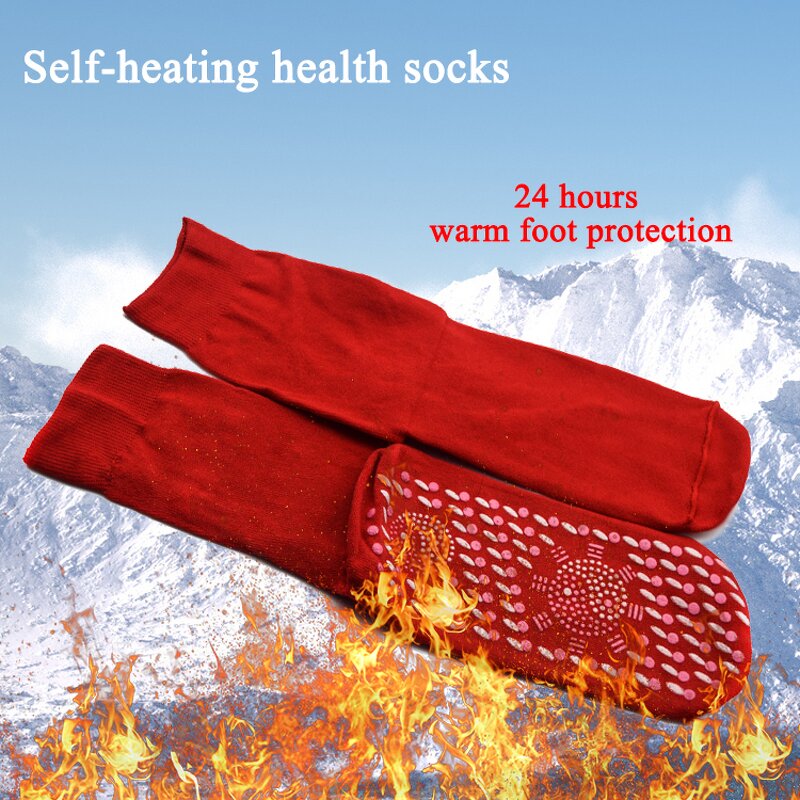 FIR Nano Self-Heating Socks Supplier - Tourmaline Magnet Foot Massage Healthcare