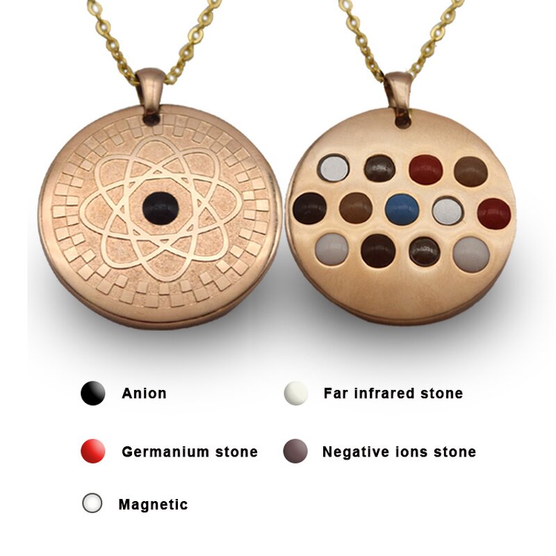 Stainless Steel Quantum Pendant Factory - Far Infrared 4 in 1 Japanese Technology