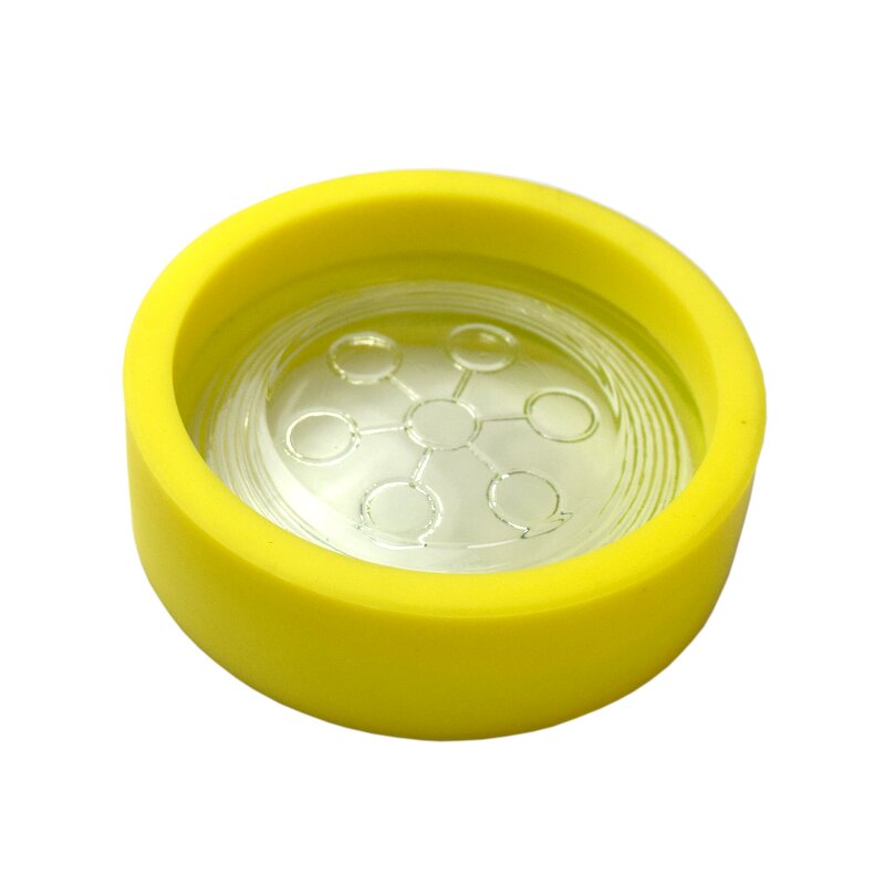 Clear Glass Bio Disc Supplier - Round Colorful Scalar Negative Ion for Water Health
