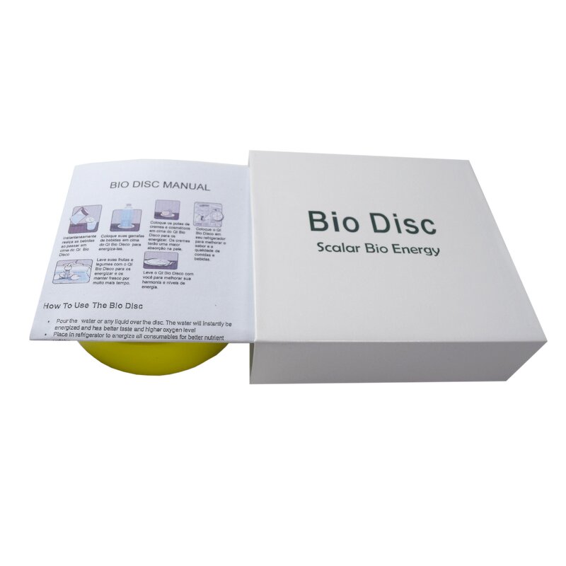 Scalar Energy Bio Disc Manufacturer - With Box Packing New Alpha Spin Health Care