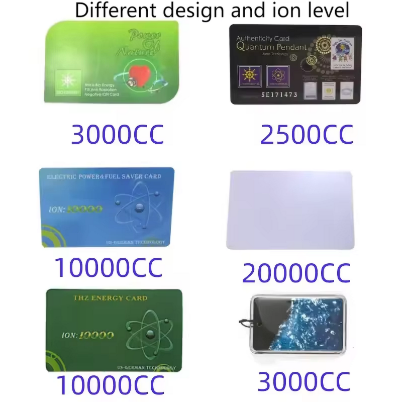 Nume Card Manufacturer - Customized Nano Terapy Bio Energy Saving Scalar Chip