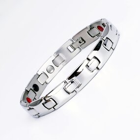 Japanese Energy Bracelet Factory - Stainless Steel Health Bracelets Women Jewelry